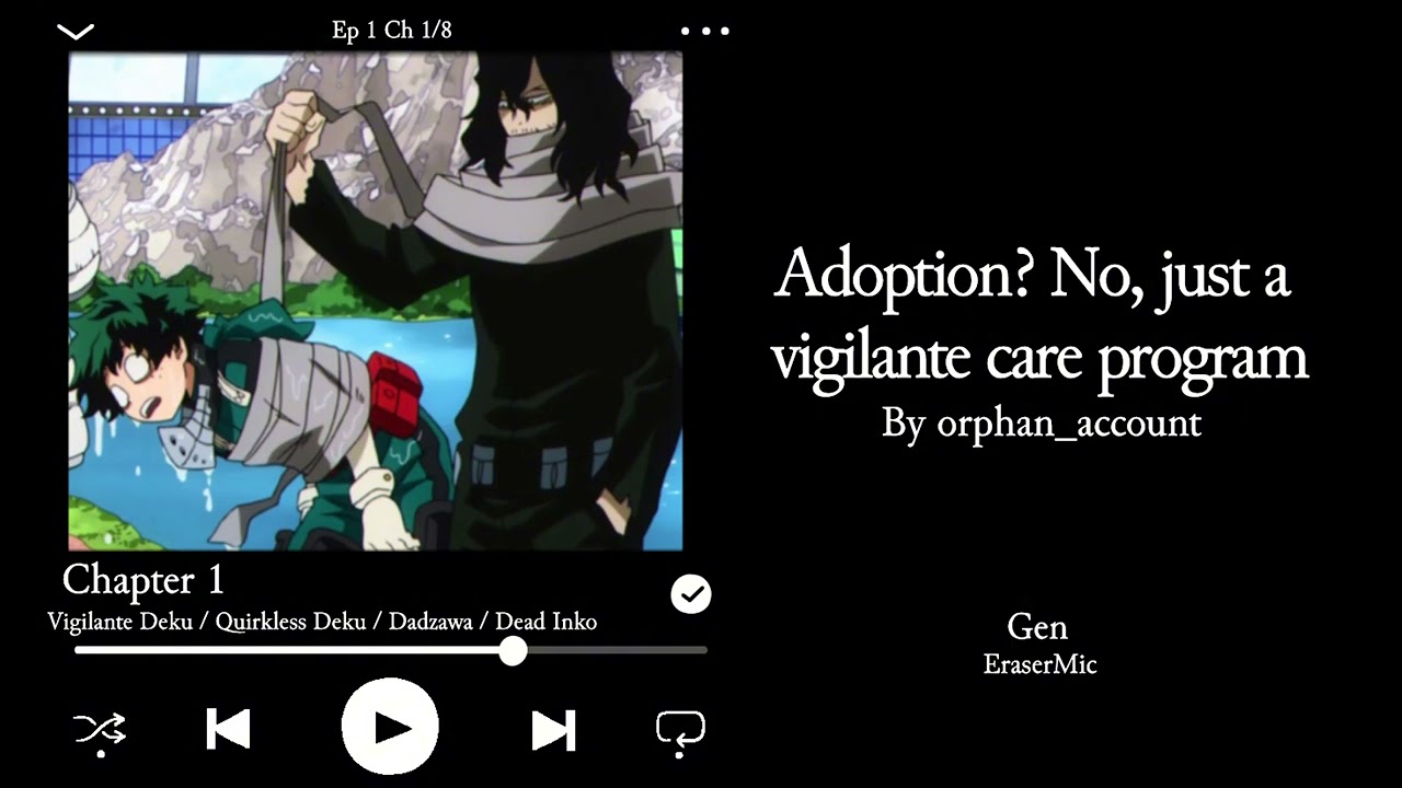 Adoption? No, just a vigilante care program Ep 1 Ch 1 [Podfic]