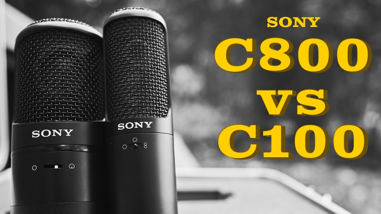 SONY C-800G vs SONY C100