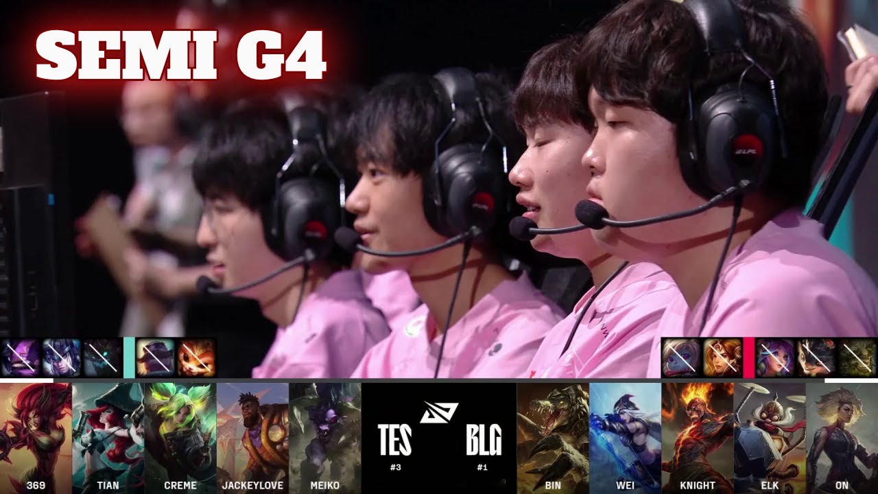 TES vs BLG - Game 4 | Semi Finals S14 LPL Summer Playoffs 2024 | Top Esports vs Bilibili Gaming G4