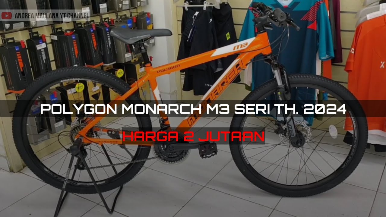 SEPEDA HARGA 2 JUTAAN | POLYGON MONARCH M3 SERI TAHUN 2024 | MTB SPORT HARDTAIL