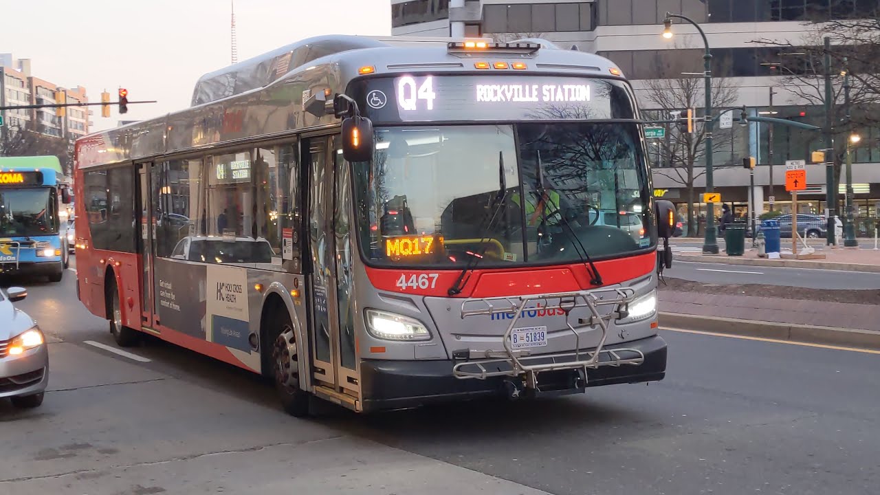 WMATA Metrobus 2019 New Flyer Xcelsior XD40 #4467 on Route Q4