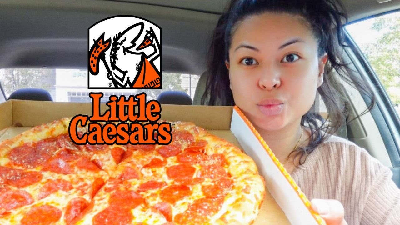 LITTLE CEASAR'S PIZZA MUKBANG !!