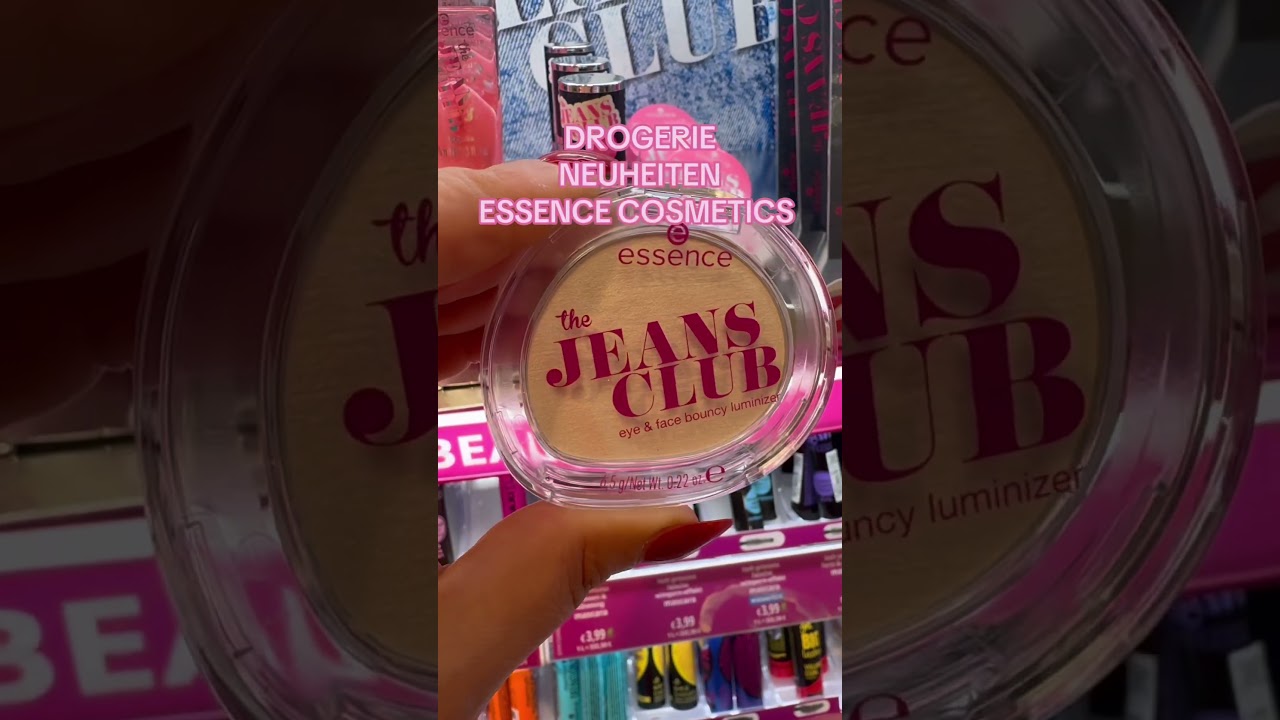 DROGERIE NEUHEITEN Essence Cosmetics Jeans Club 