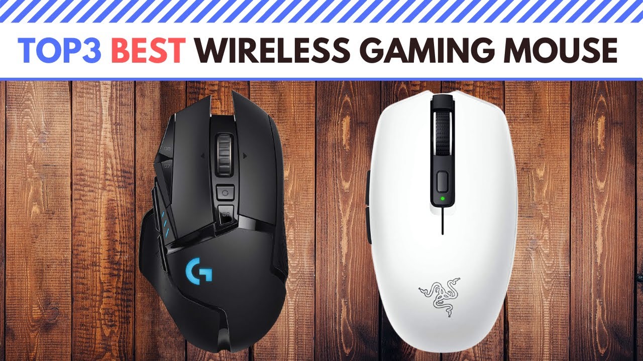 The Best wireless gaming mouse in 2021 [ Top 3 ]