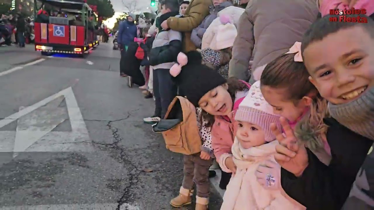 Cabalgata de los reyes en Mostoles 2026