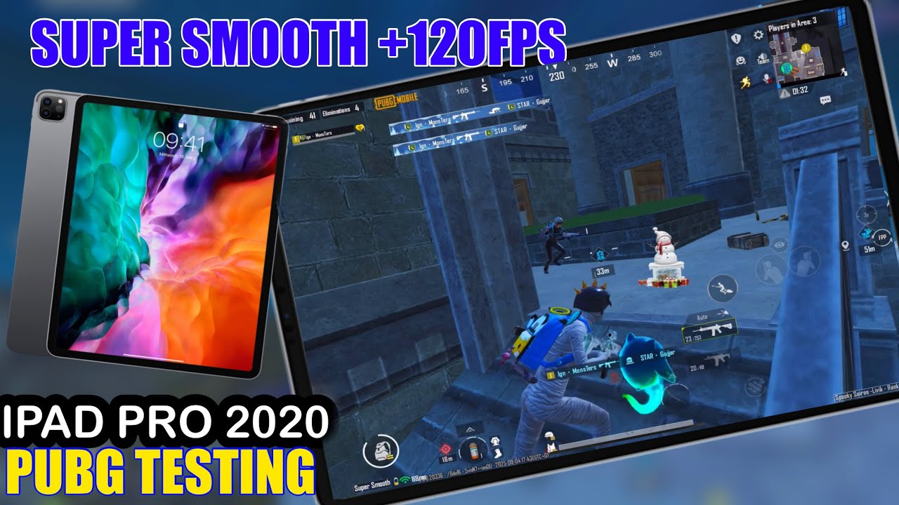 iPad Pro 2020 Pubg Test Gameplay In 2025 🔥🖤Super Smooth Plus 120fps 