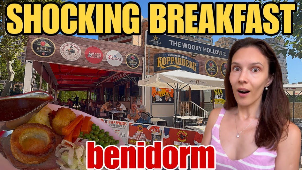 SHOCKING Breakfast at Wooky Hollow 2 in Benidorm! 😯🥪