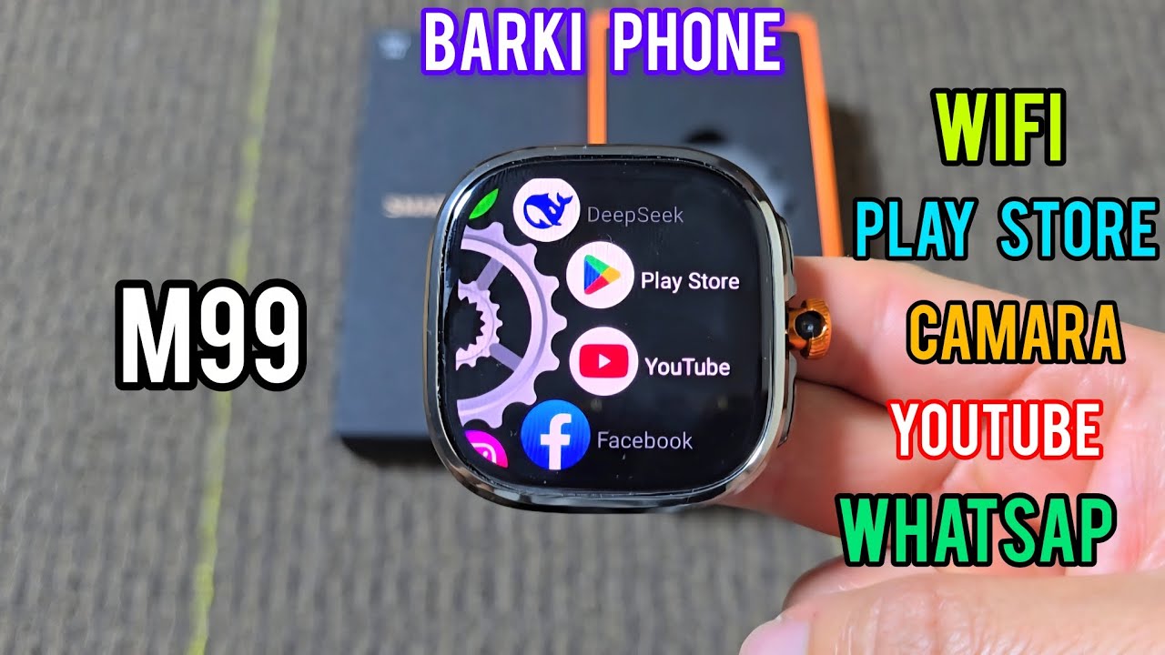 Smart Watch M99 / ASMR / Unboxing 2025