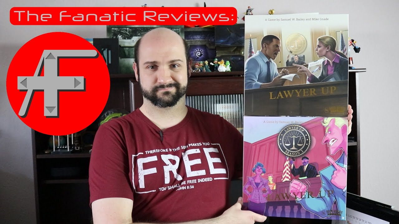 The Fanatic Reviews: Lawyer Up (both seasons) - a court drama dueling card game by Rock Manor Games