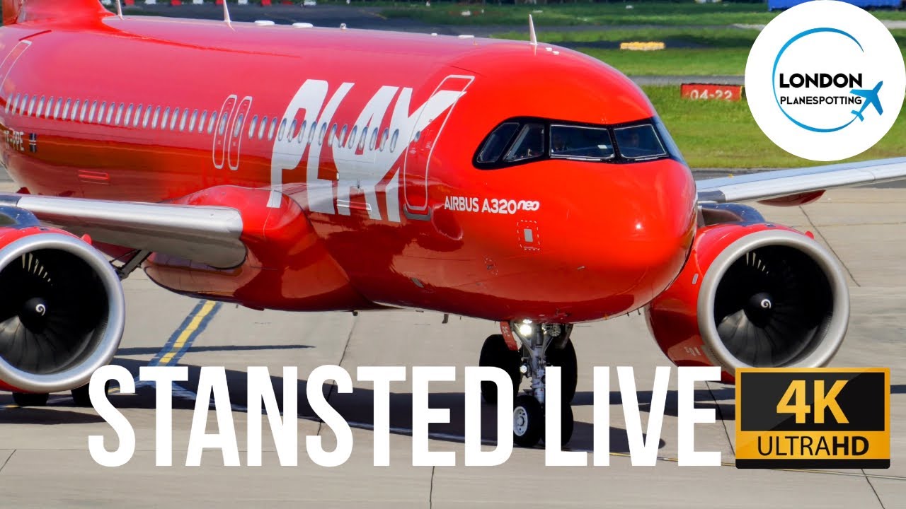 Stansted Airport #LIVE - Saturday! 24th May 2025 - Friendly chat - Waving Pilots #livestream