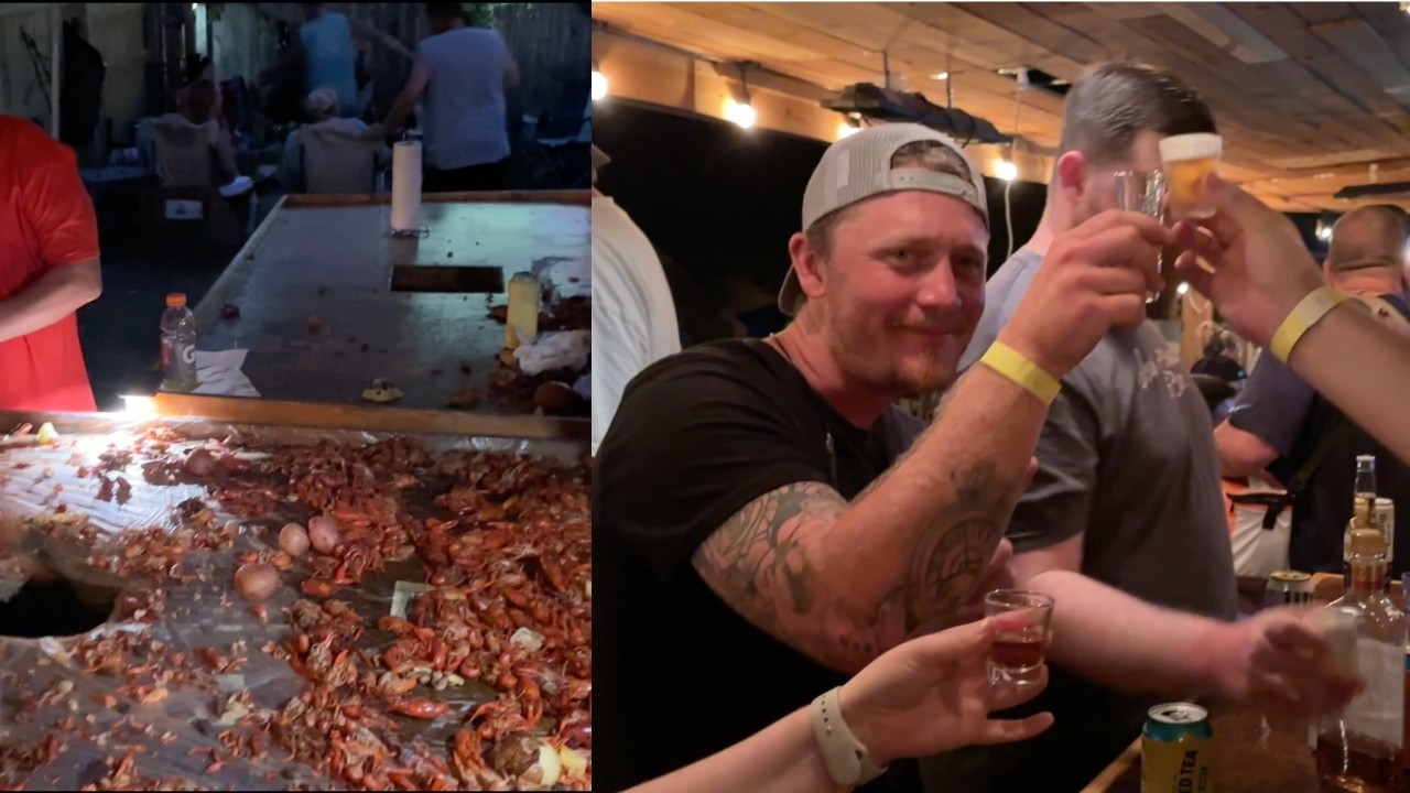 CRAWFISH BOILS ARE ROWDY