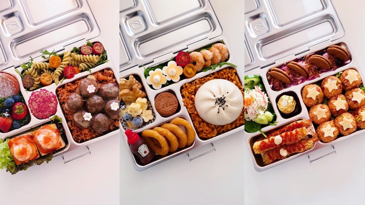 🎧AsmrCooking LunchBox 🍱 • 10 Fun & Easy ideas | Pack my Lunch Bento with me Collection #asmrvideo