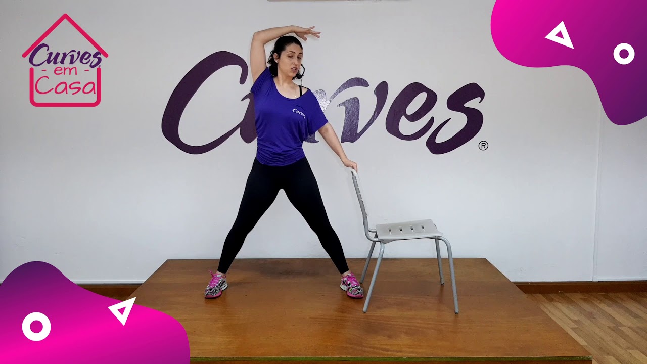 ALONGAMENTOS para aliviar as dores do HOME OFFICE - Curves em Casa