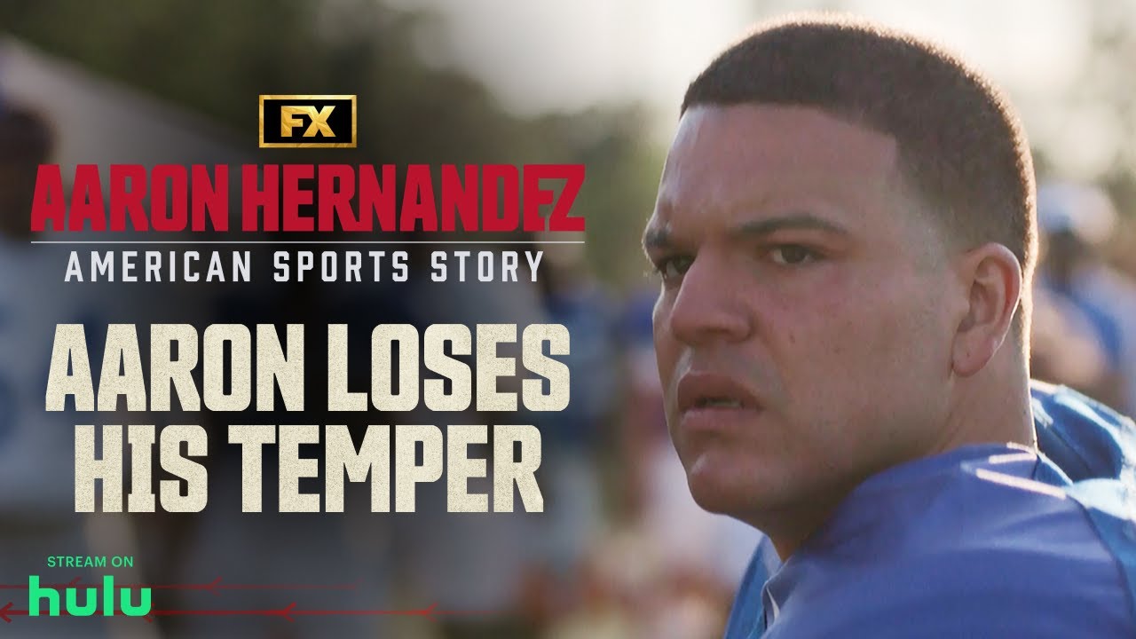 Aaron Loses His Temper on the Field - Scene | American Sports Story: Aaron Hernandez | FX