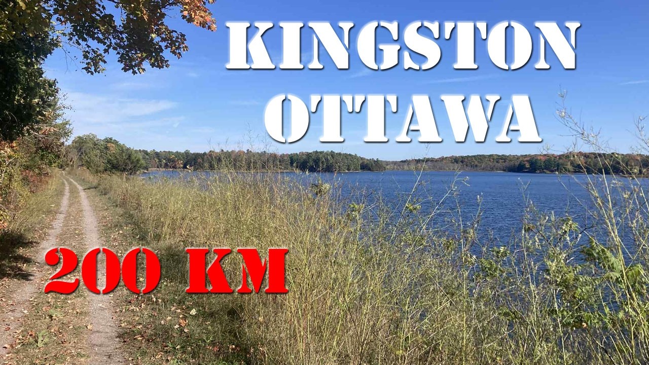 Kingston / Ottawa à vélo (200 km)