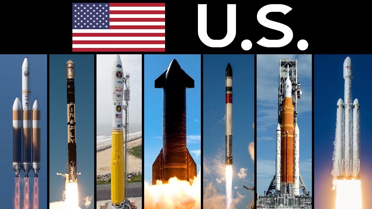 Rocket Launch Compilation - U.S. Rockets (Active)