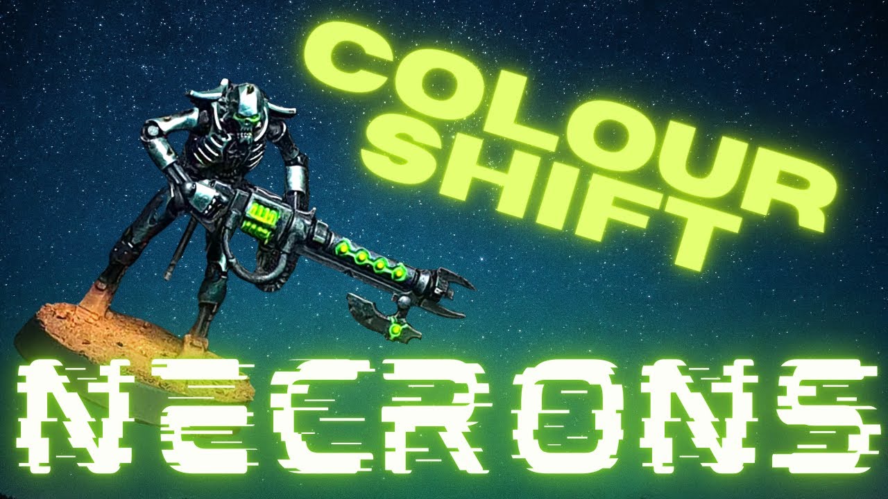 How to paint NECRONS with COLOURSHIFT paints!