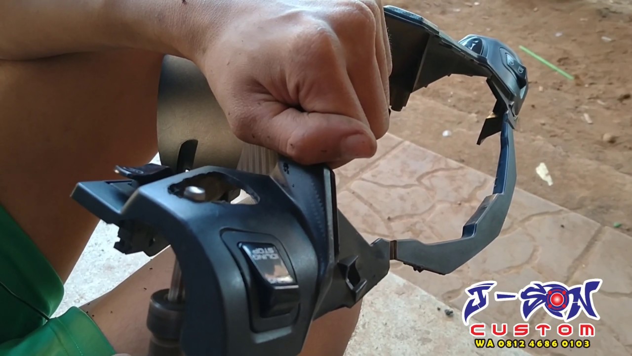 Tutorial cara pasang saklar Revo di Vario 150 lama