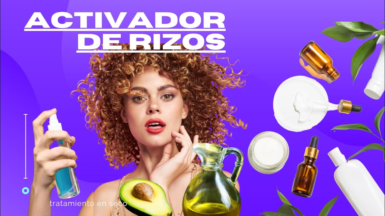 REACTIVADOR de RIZOS casero TRATAMIENTO EN SECO PARA rizos definidos 🤓👌