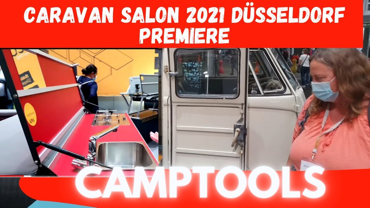 Caravan Salon 2021 NEUHEIT CAMPTOOLS Ausbaumodule