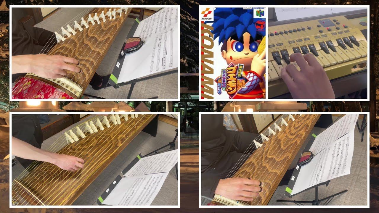 【ゴエモンと和楽器】「雪どけは祭りとともに」を色々な和楽器で弾いてみた-Festival Village- Mystical Ninja Starring Goemon【ネオ桃山幕府のおどり】