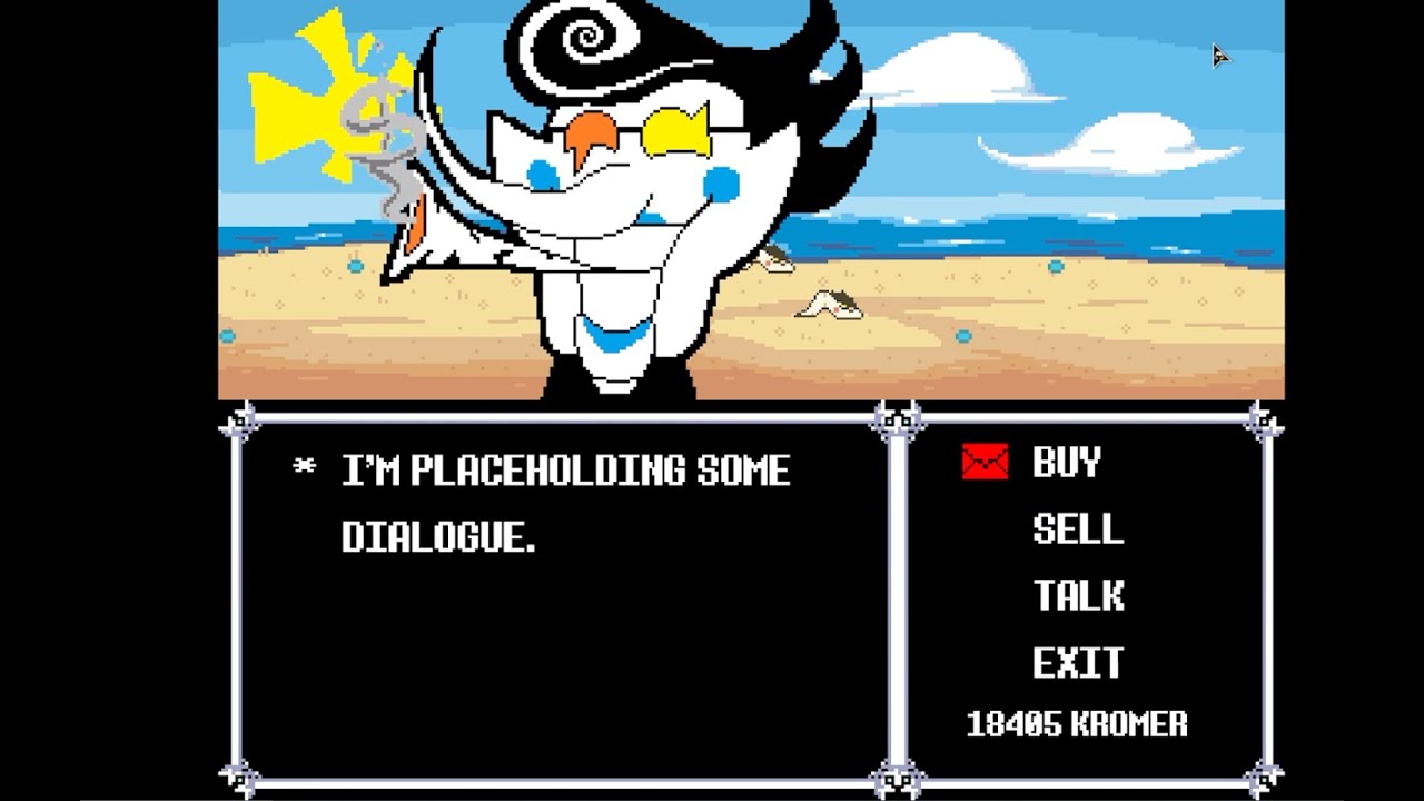 DELTARUNE Fangame - Spamton's Fishing Trip HD Respammed Dev Progress #7