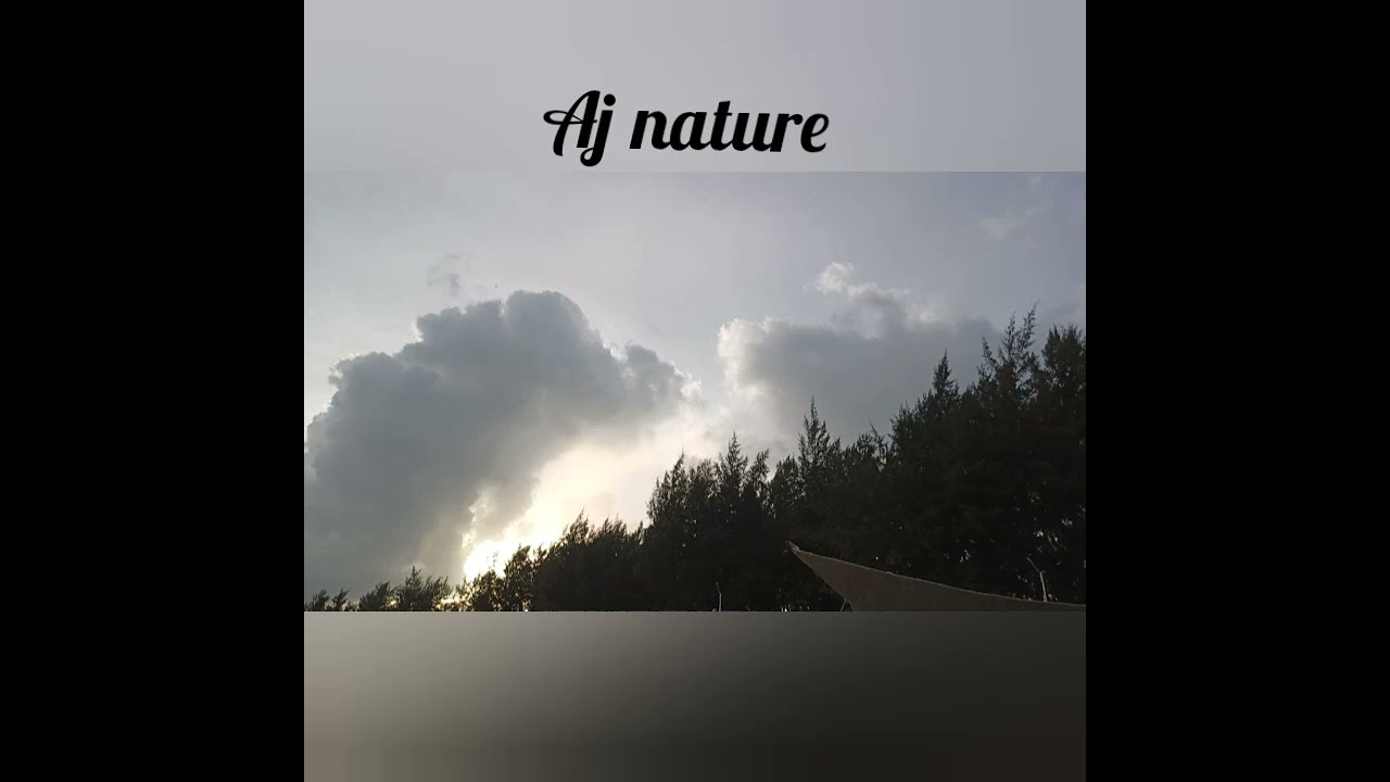 sun rays with dark clouds 