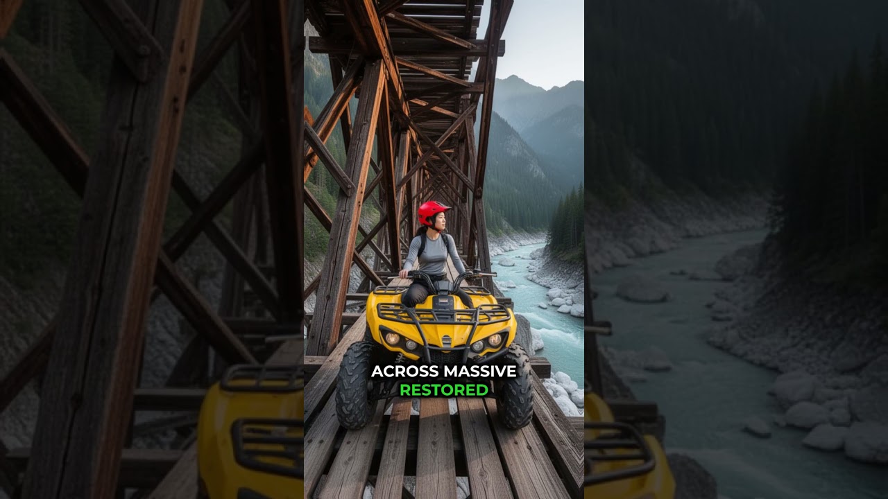 Canada's Secret Rocky Mountain Trail Finally Opens (109km Abandoned Railway!)