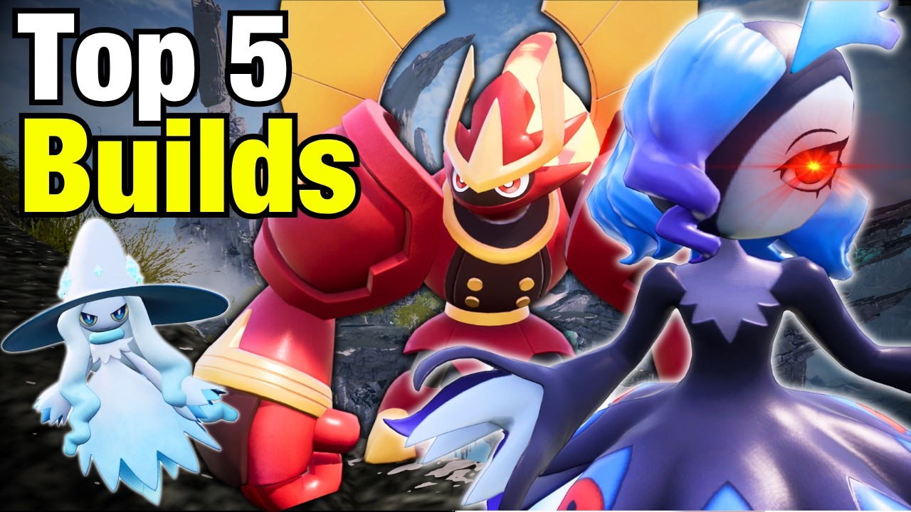 TOP 5 BUILDS in Palworld 1.0 | Player & Pal Damage