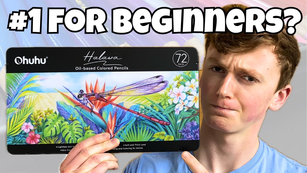 Are These The BEST Coloured Pencils For Beginners? Ohuhu Halawa Review