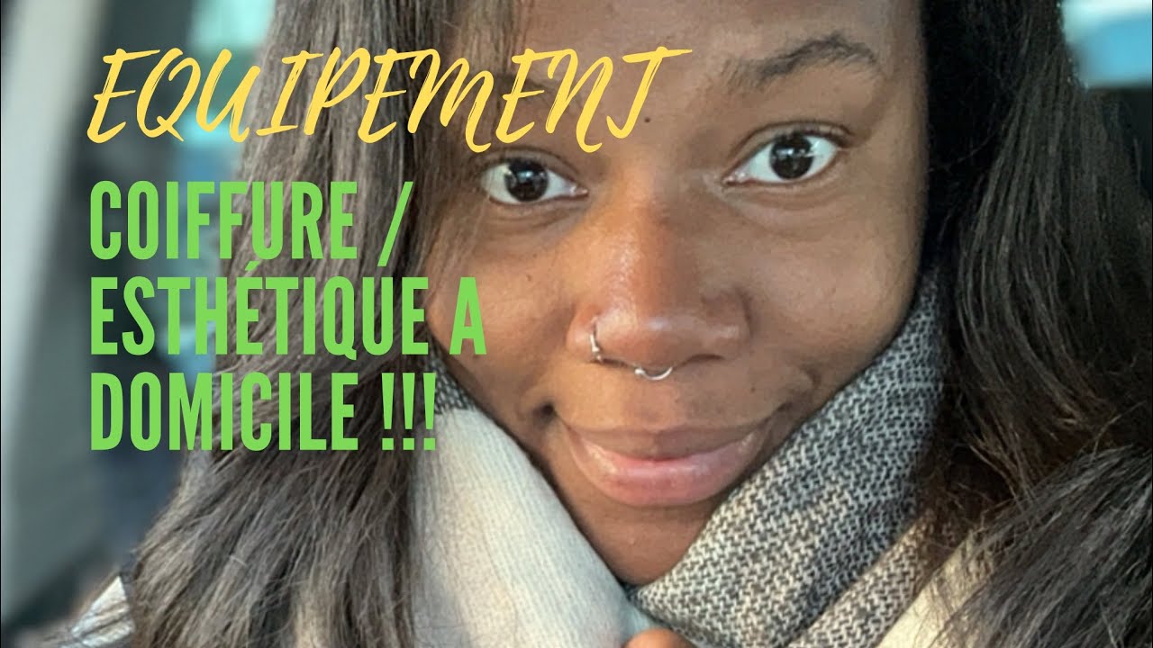 Équipements pour coiffeuses(eurs) et esthéticiennes (iens) à domicile !