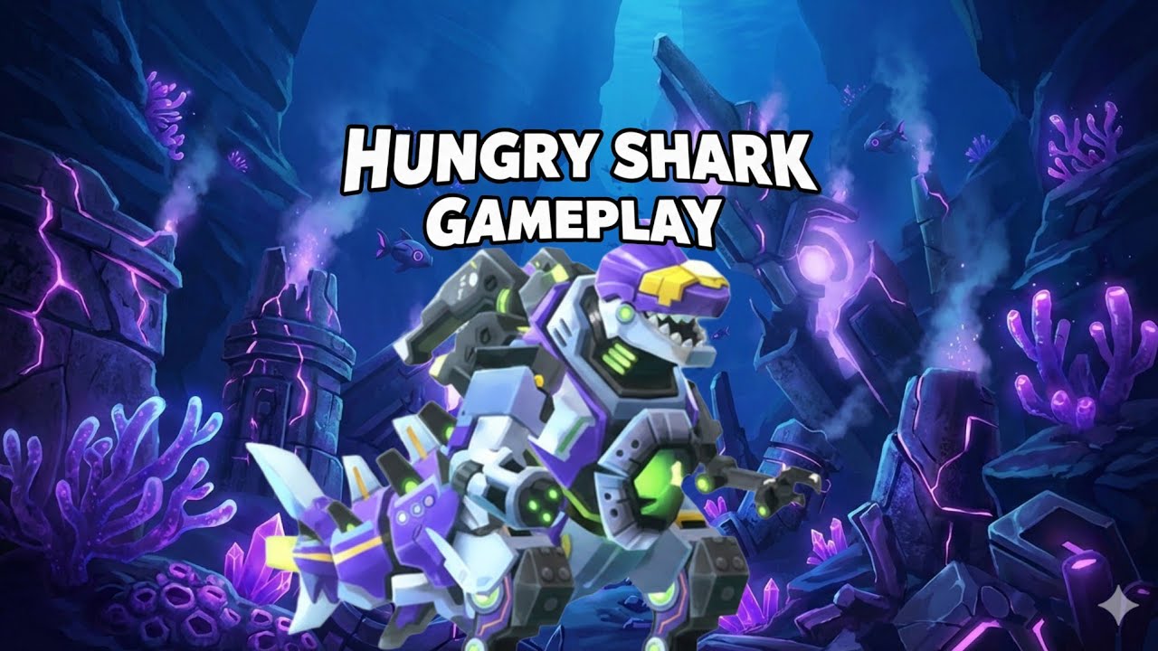 Hungry Shark World Mecha SharkJira Gameplay