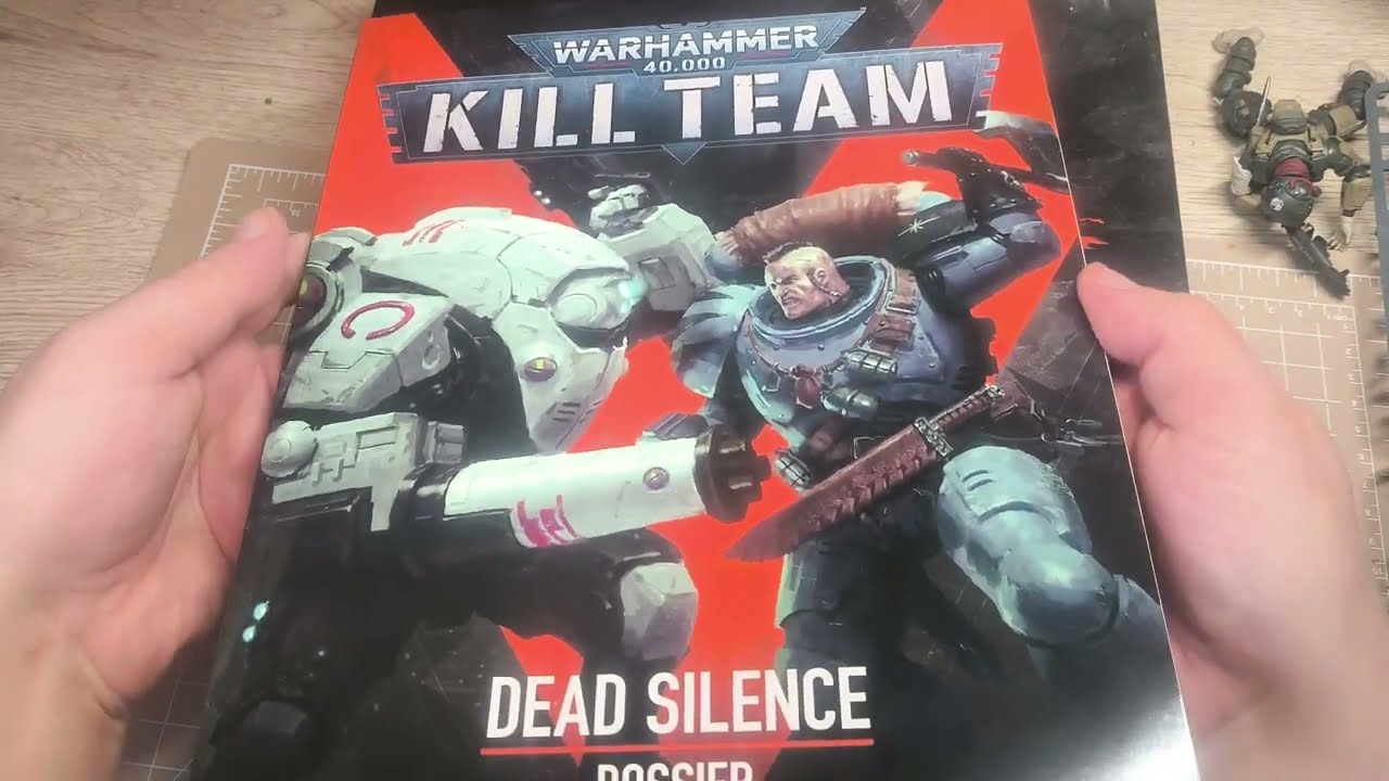 Распаковка нового Kill Team Dead Silence + обзор миниатюр Детей Императора.