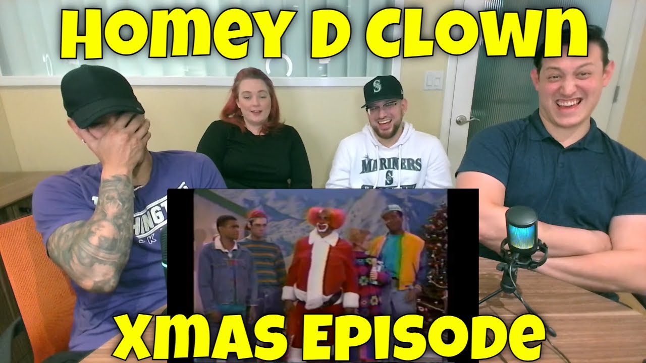 Реакция на рождественский эпизод «In Living Color» от Homey D. Clown!
