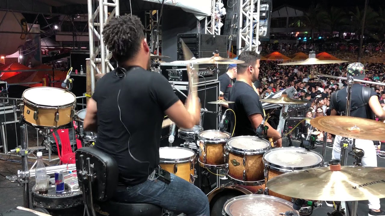 Rico Batera Mano Walter #DrumCam na polpa da bunda