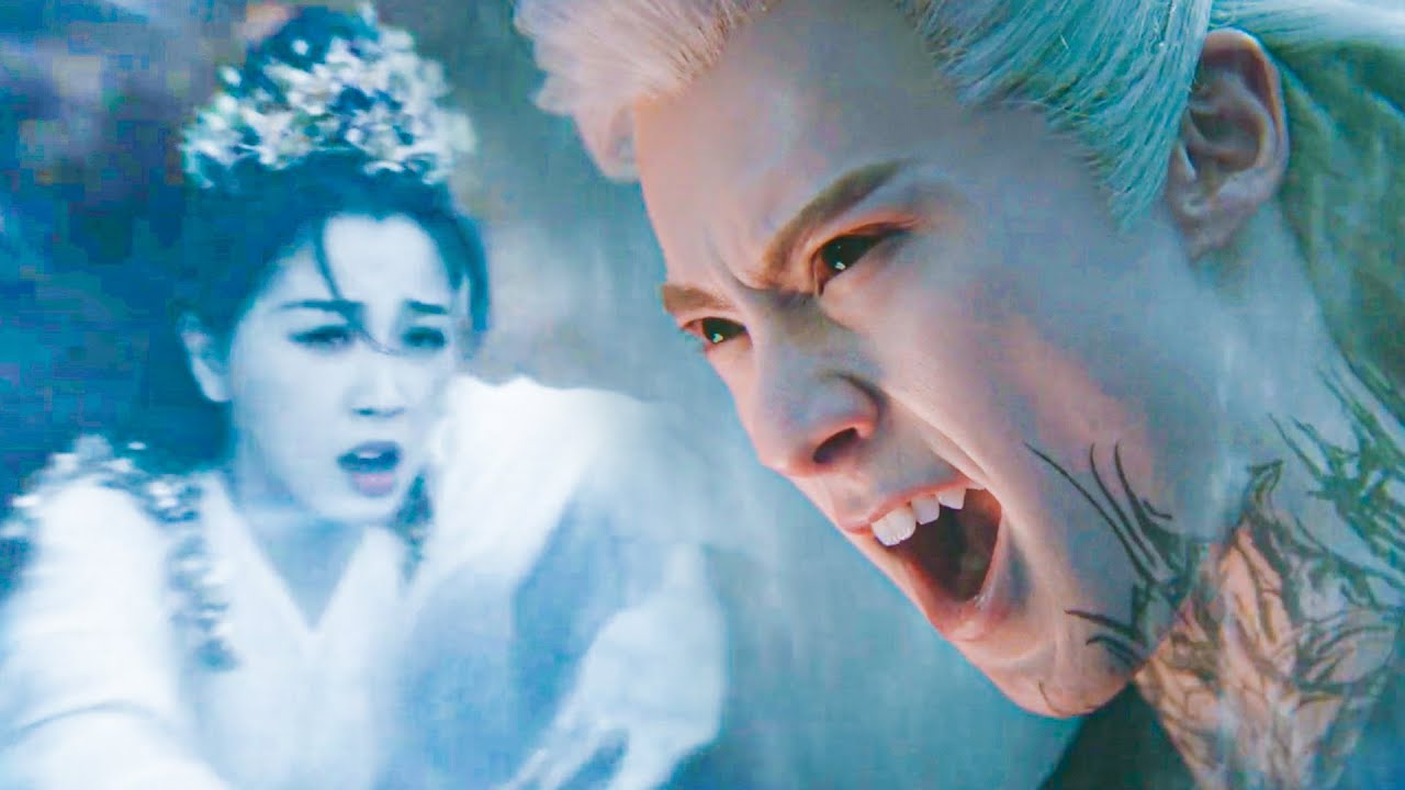 目睹霸道魔王邪氣纏身的痛苦模樣，小蘭花心痛不已，不顧一切走向他！#虞书欣 💖#王鹤棣 #苍兰决
