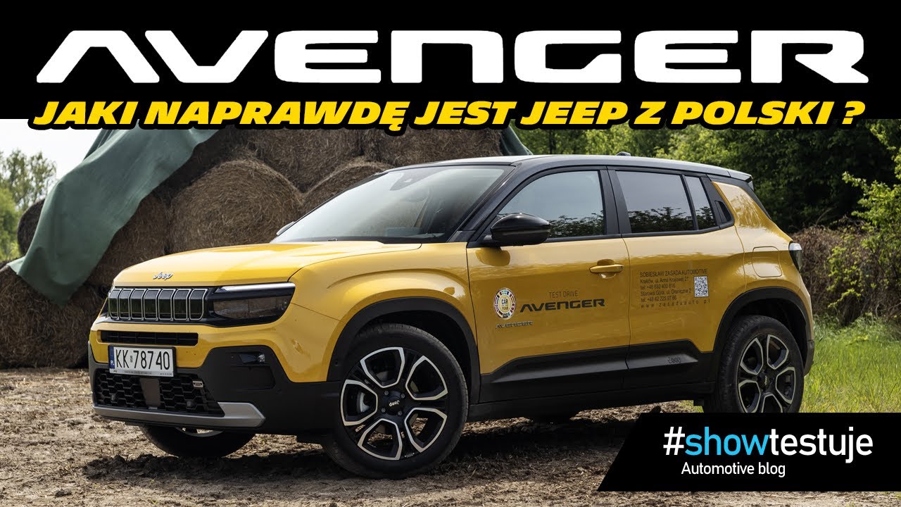 Jeep Avenger Summit 1.2 Pure Tech 100 KM (2023) jaki jest Jeep z Polski? [ #showtestuje ] TEST PL 4K
