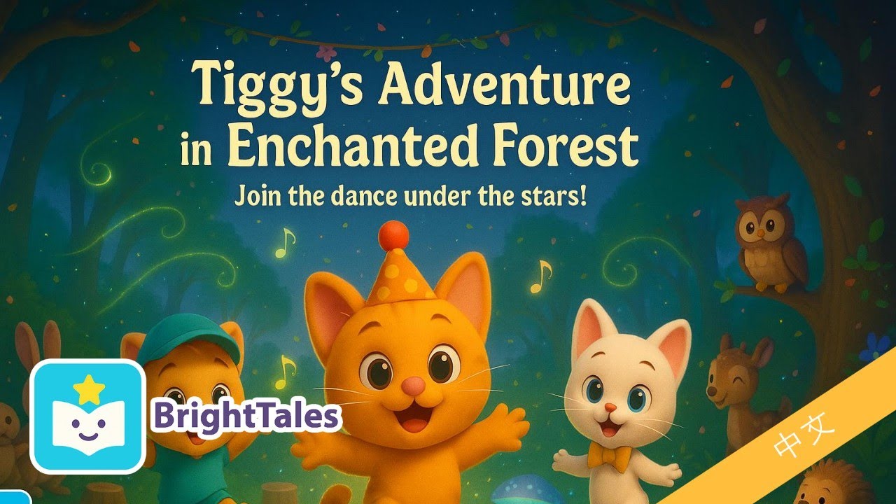 🌟 Tiggy的奇幻森林音乐冒险歌 🎶 | 魔法之旅 by BrightTales