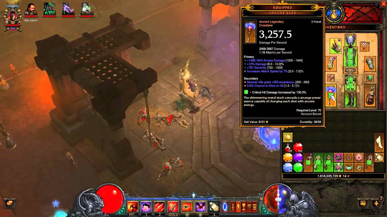 Ancient Legendary Arcane Barb w/ 3,257.5 dps (PTR 2.1.2)
