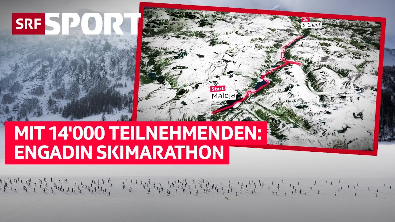 Der 53. Engadin Skimarathon: Ein Klassiker über 42 km – Zeitreise & Visualisiert