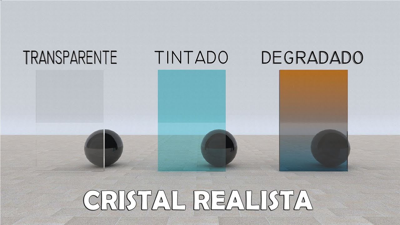 APRENDE A CREAR el material de vidrio MUY REALISTA en Vray 5 para Sketch-Up 👍👍👍