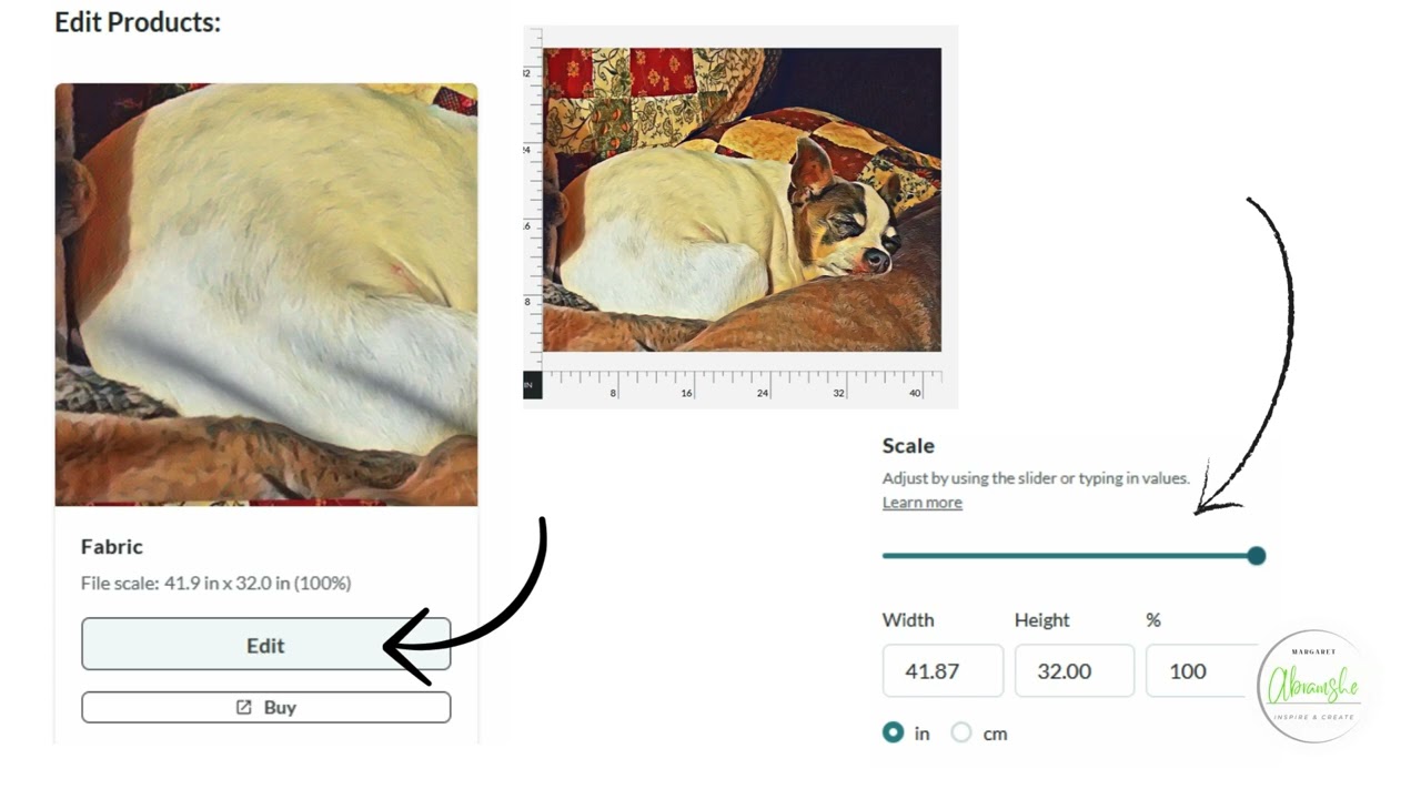 From Digital Image to Fabric