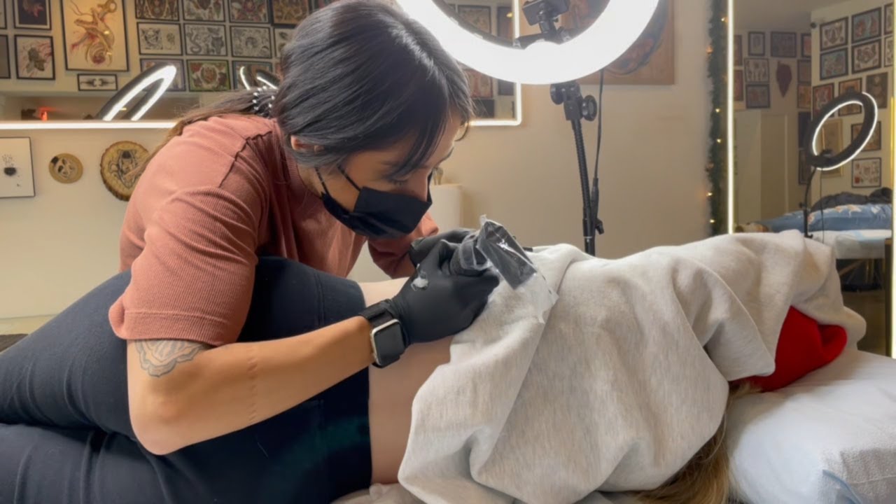 Getting my FIRST TATTOO! | Maddynf Vlog