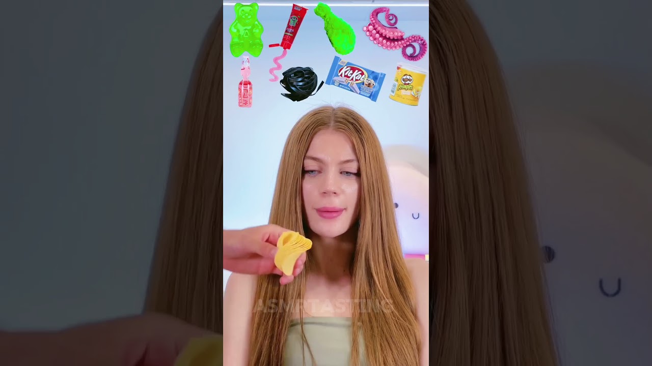 Random Chips ASMR mukbang 😋🔥 #purple #mukbang #asmrfood