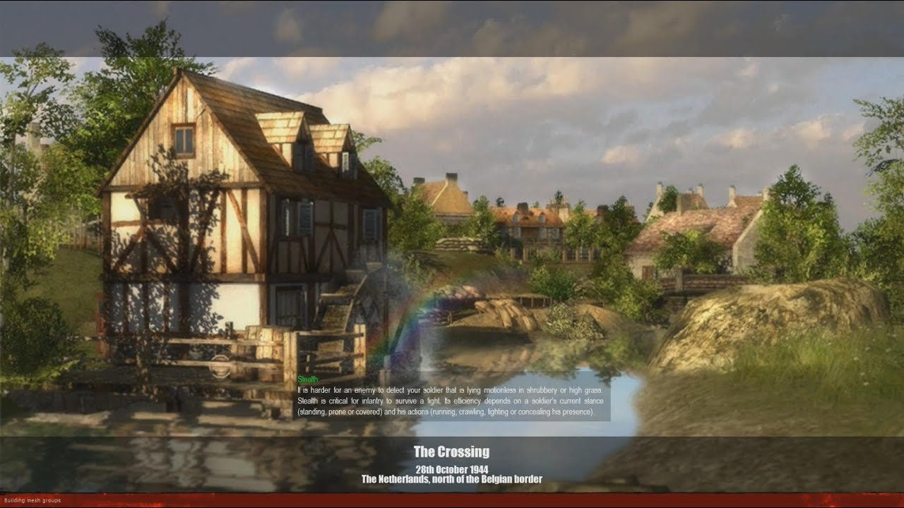 MoW - Men of War - Bonus Campaign - Mission 1 - The Crossing - HD