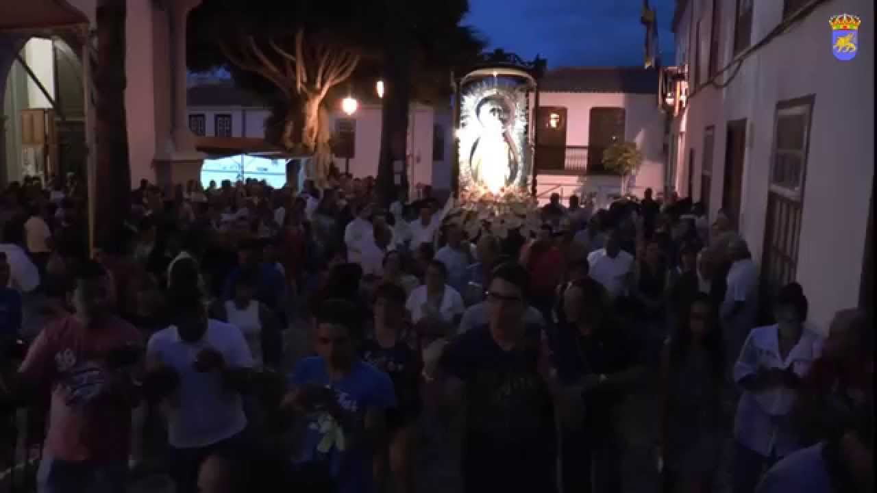Procesión de Nuestra Señora de Las Mercedes en Agulo