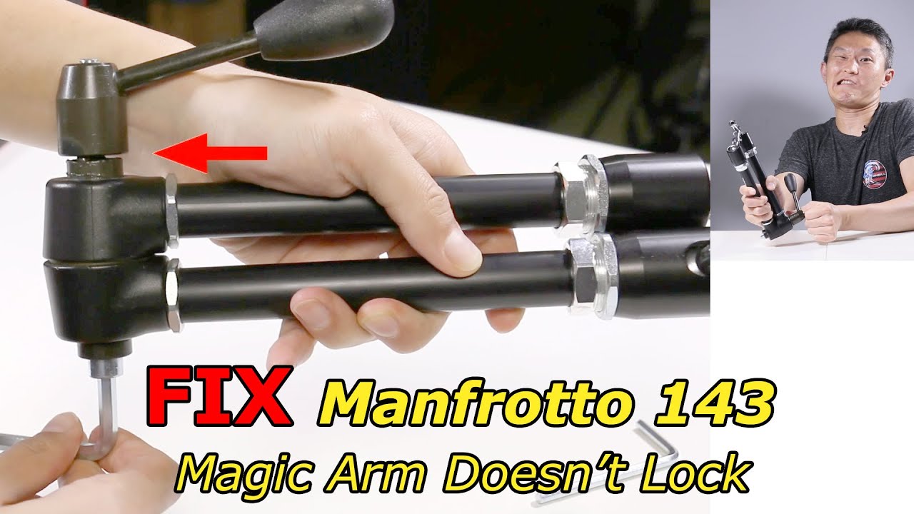 FIX: Manfrotto 143N Magic Arm Lever Doesn't Lock