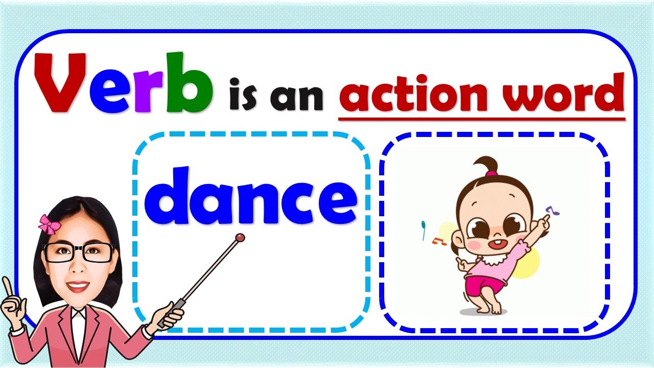 A Verb is an action word  | Examples of Verb | Spelling Lesson
