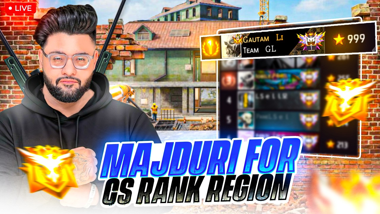 NEW CS RANK SEASON🥵REGION POSSIBLE TODAY ?🎯FREEFIRE 🔴LIVE🔴