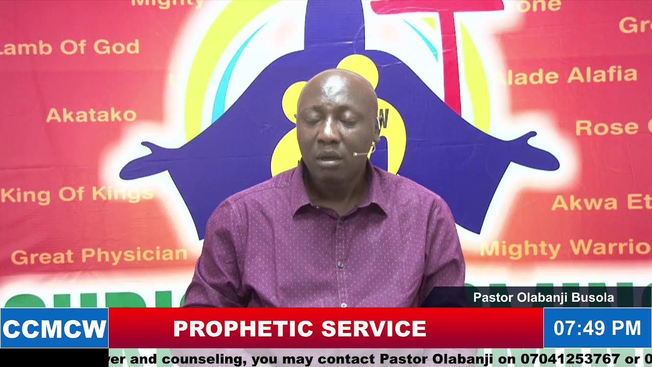 Wednesday Prophetic Service || Battle And Victory